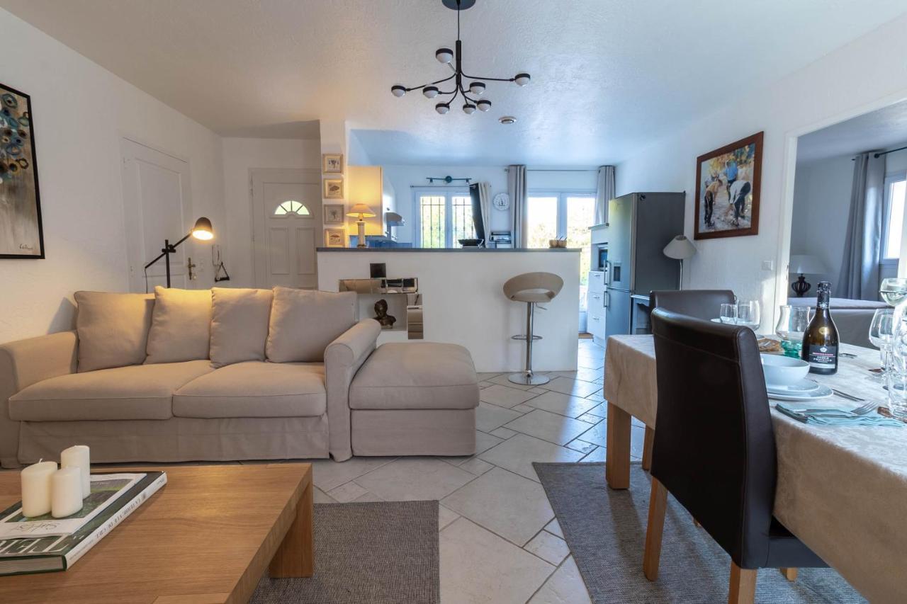 Villa Climatisee, Piscine Privee Chauffee, Fitness Proche Cannes, Frejus, St Raphael, Grasse 몬투르 외부 사진